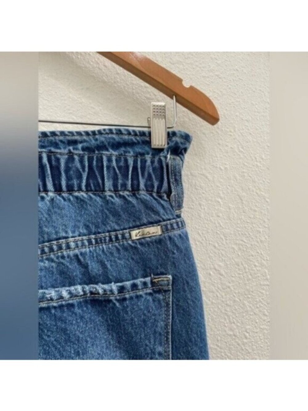 Kancan High Rise Distressed Jeans Boyfriend Stretch Boho Shabby Chic - Picture 8 of 8